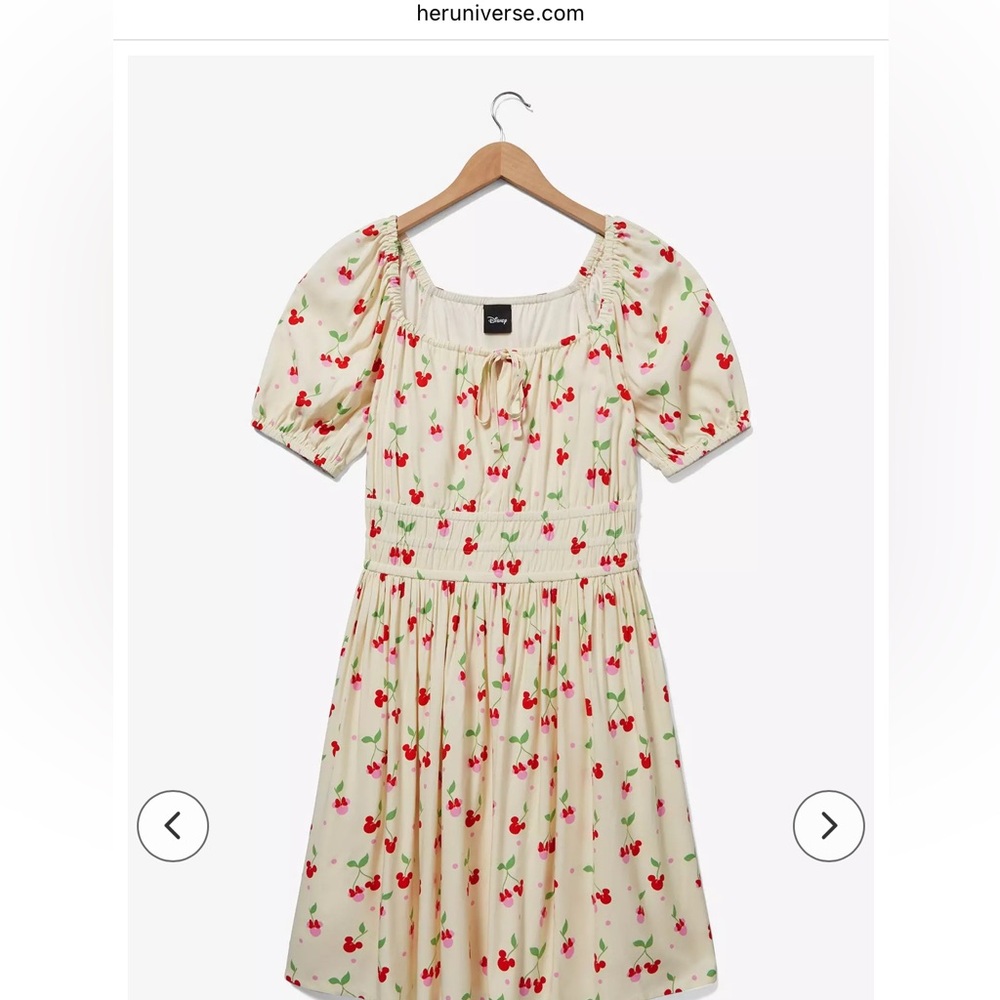 NWT Her Universe Mickey Cherry Dress- Medium